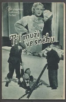 Three Men in the Snow poster
