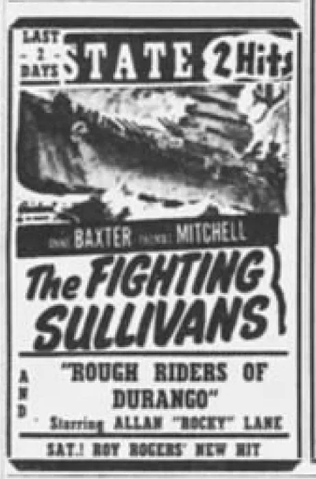 The Fighting Sullivans poster