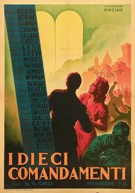 The Ten Commandments poster