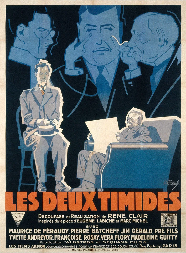 Les Deux Timides poster