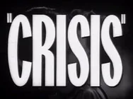 Crisis poster