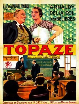 Topaze poster