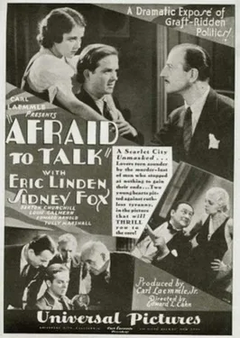 Afraid to Talk poster