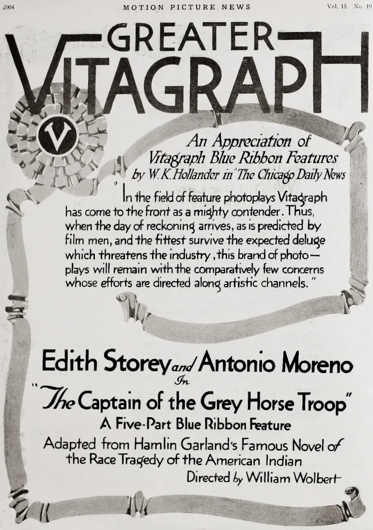 Captain of the Gray Horse Troop poster