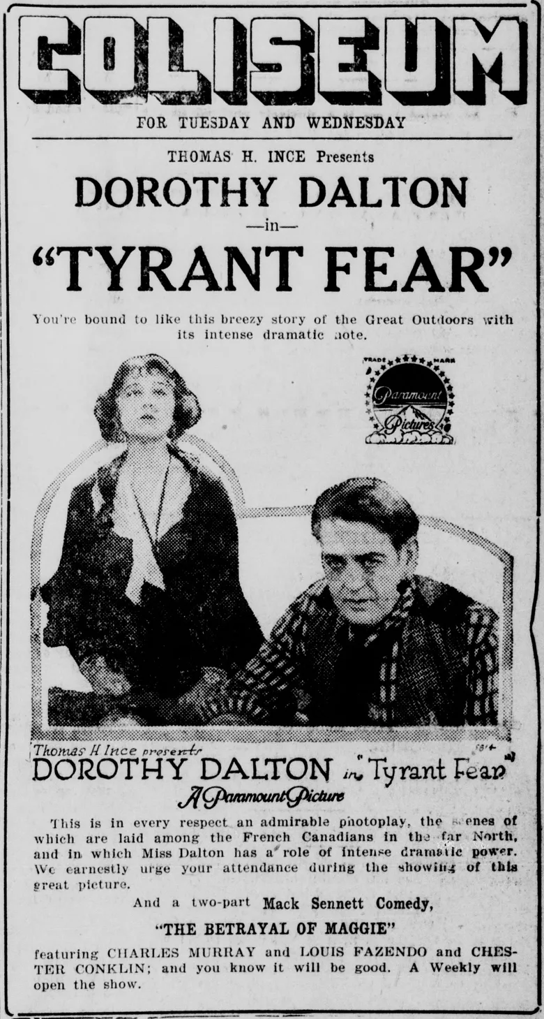 Tyrant Fear poster