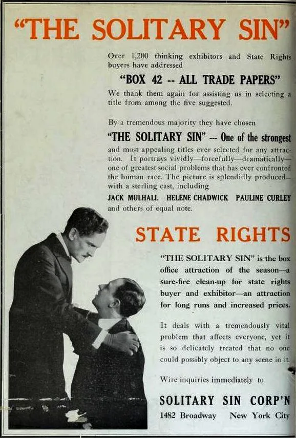 The Solitary Sin poster