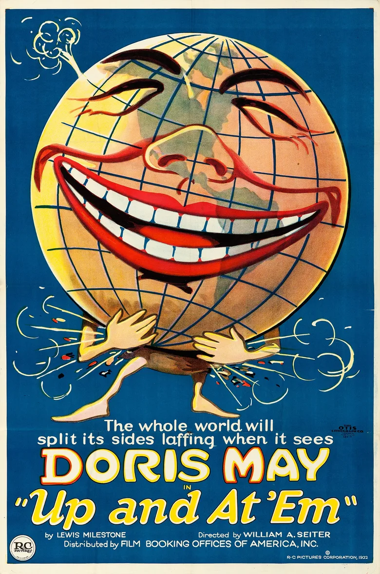 Up and at 'Em poster