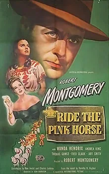 Ride the Pink Horse poster