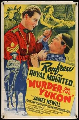 Murder on the Yukon poster