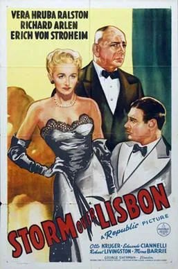 Storm Over Lisbon poster
