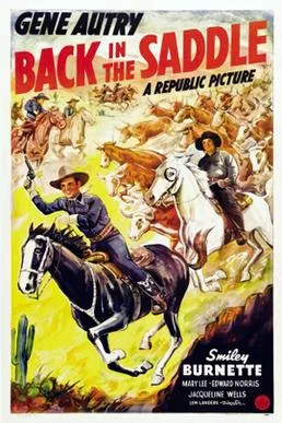 Back in the Saddle poster