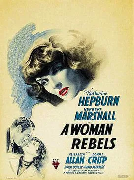 A Woman Rebels poster