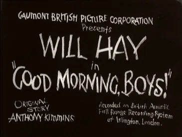 Good Morning, Boys poster