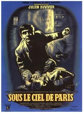 Sous le ciel de Paris poster