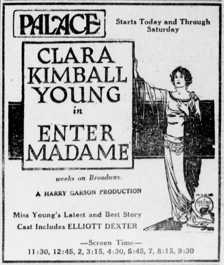 Enter Madame poster