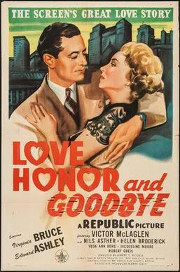 Love, Honor and Goodbye poster