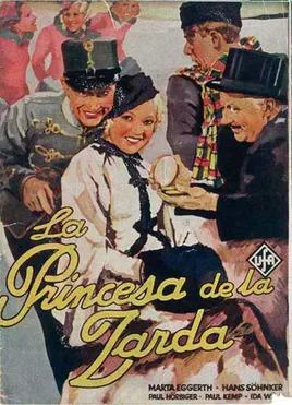 The Csardas Princess poster