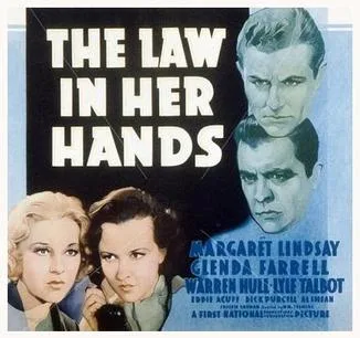 The Law in Her Hands poster