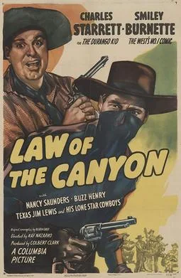 Law of the Canyon poster