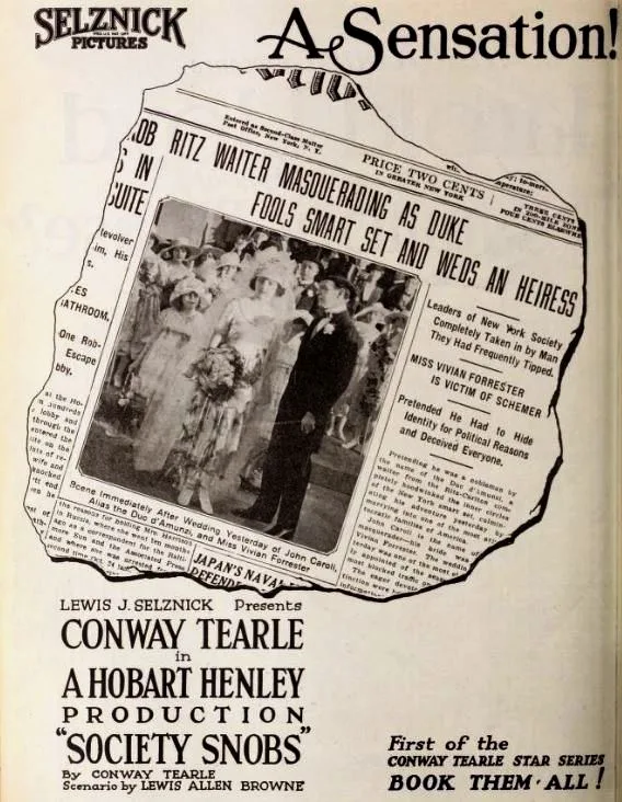 Society Snobs poster