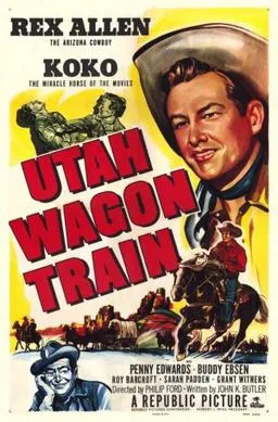 Utah Wagon Train poster