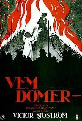 Vem dömer poster