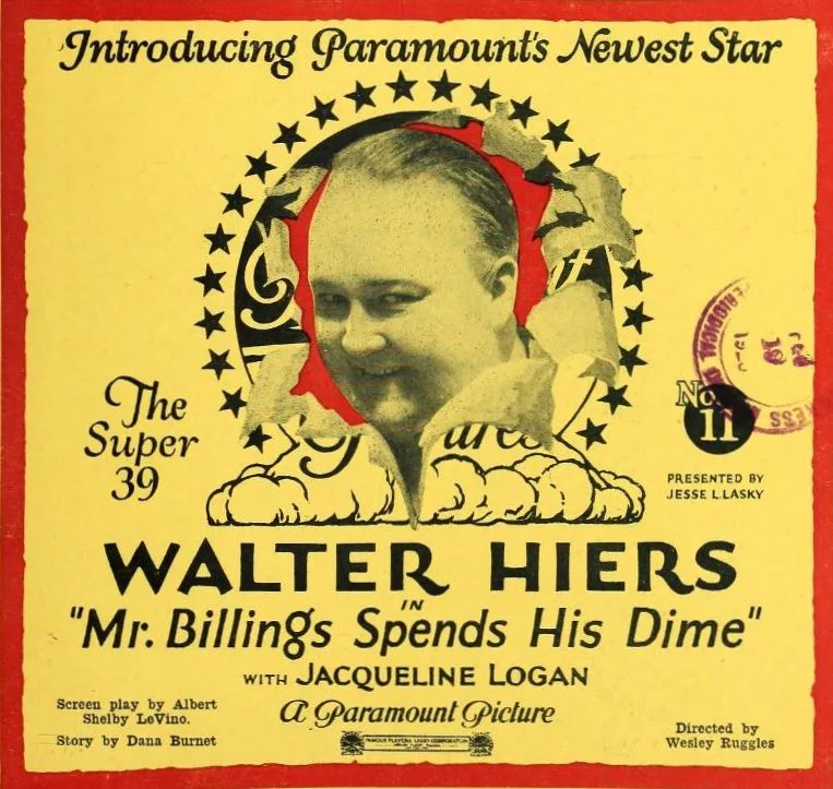 Mr. Billings Spends His Dime poster