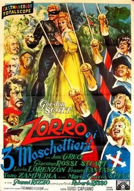 Zorro and the Three Musketeers poster