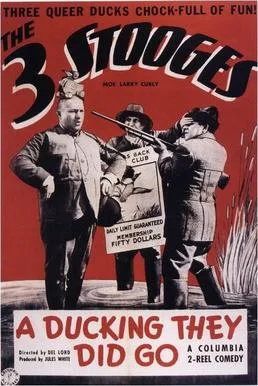 A Ducking They Did Go poster