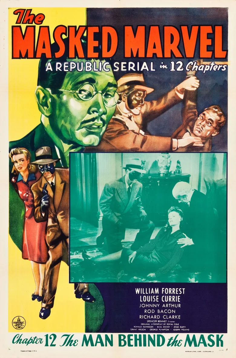 The Masked Marvel poster