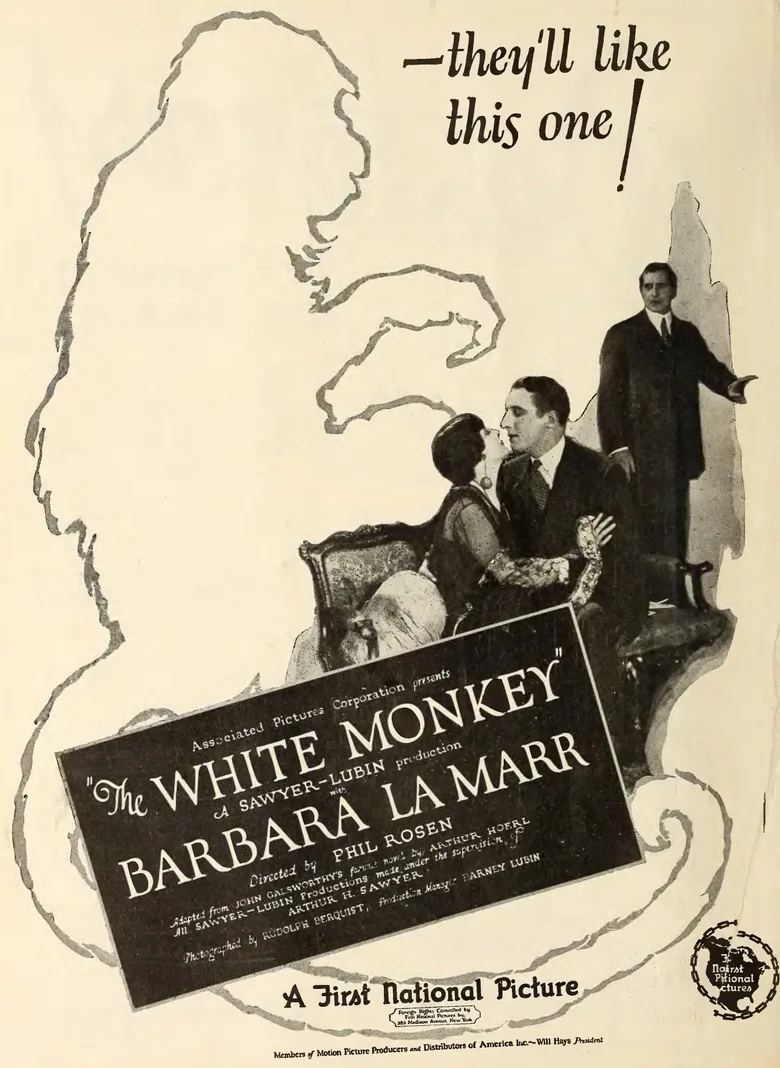 The White Monkey poster