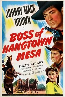 Boss of Hangtown Mesa poster