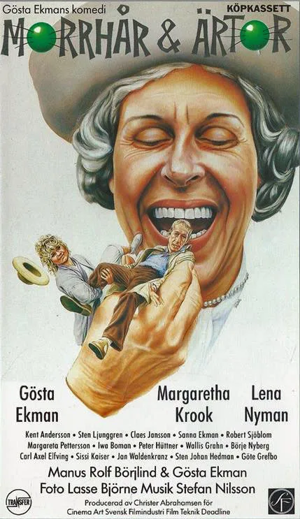 Morrhår & ärtor poster