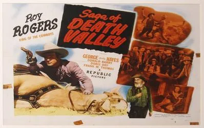 Saga of Death Valley poster