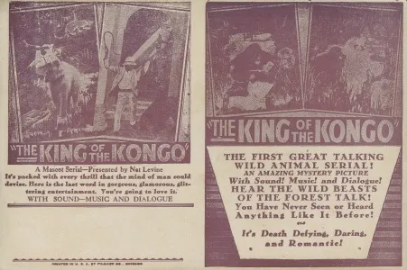 The King of the Kongo poster