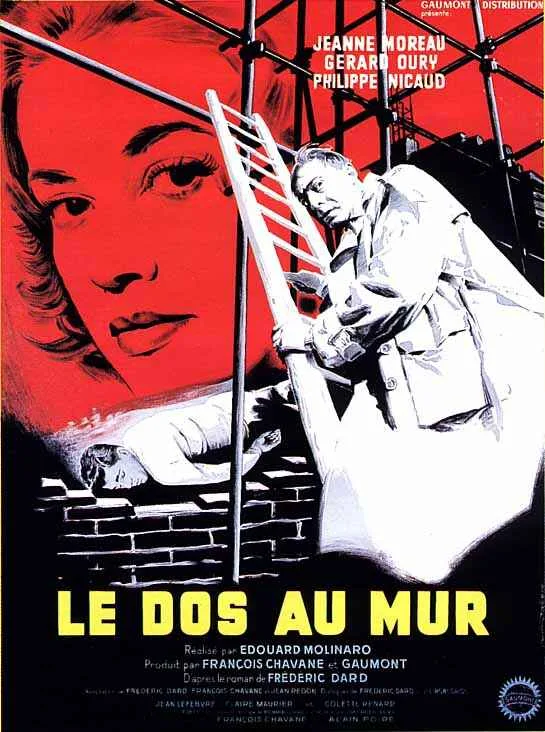 Le Dos au mur poster