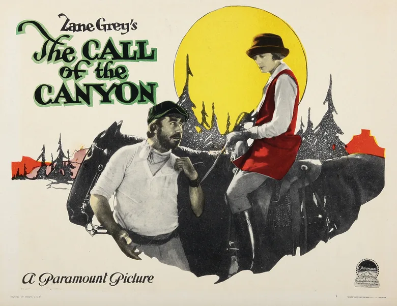The Call of the Canyon poster