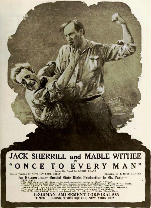 Once to Every Man poster