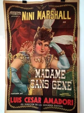 Madame Sans Gene poster