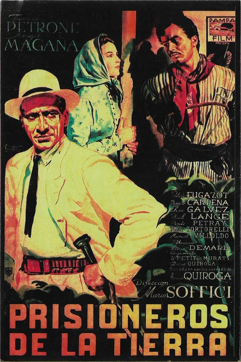 Prisioneros de la tierra poster