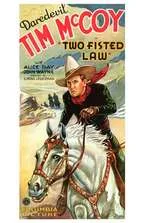 Two-Fisted Law poster