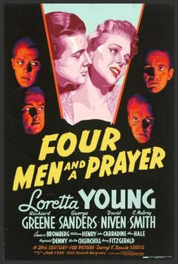 Four Men and a Prayer poster