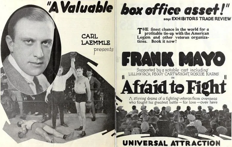 Afraid to Fight poster