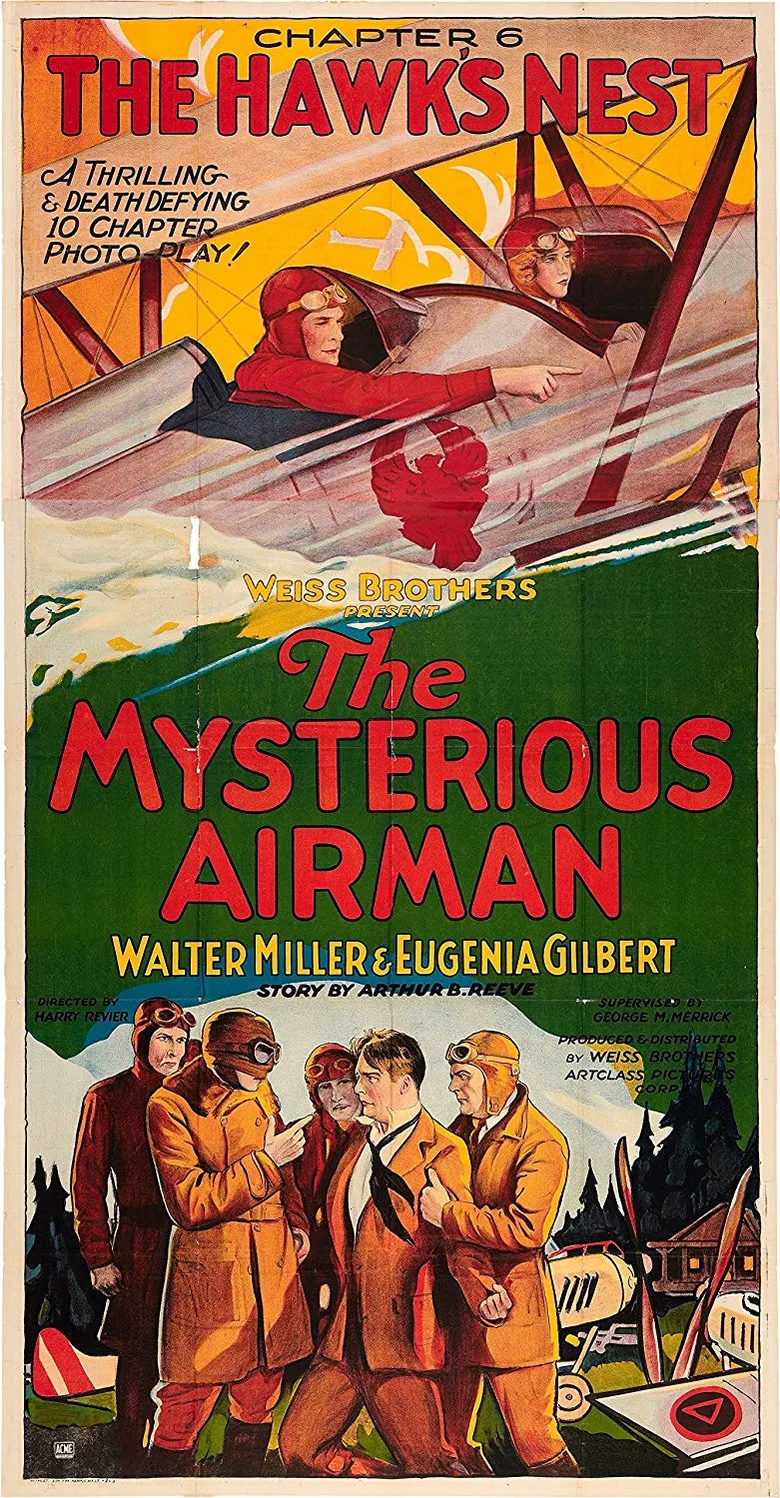 The Mysterious Airman poster