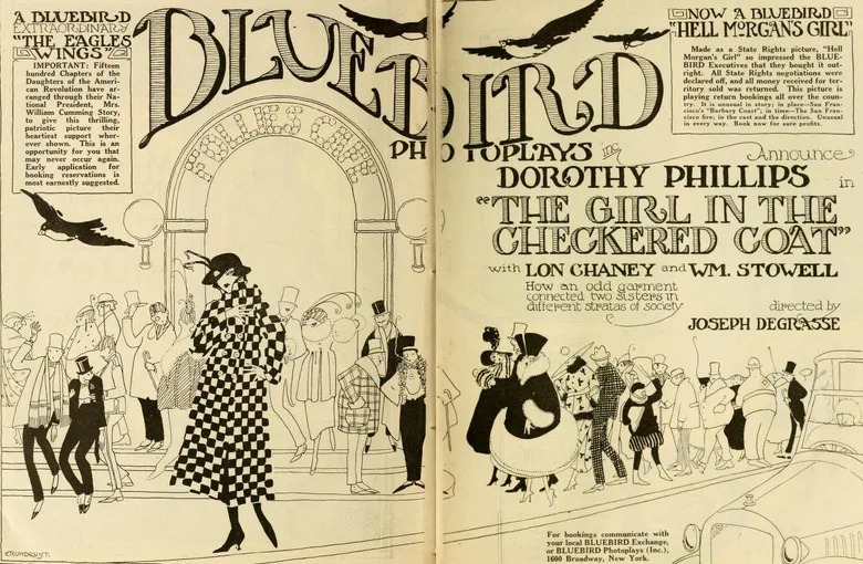 The Girl in the Checkered Coat poster