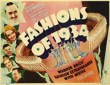 Fashions of 1934 poster