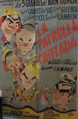 La Patrulla chiflada poster