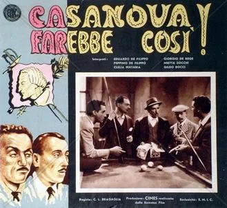 After Casanova's Fashion poster