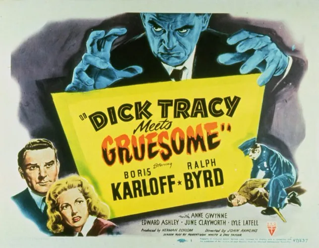 Dick Tracy Meets Gruesome poster