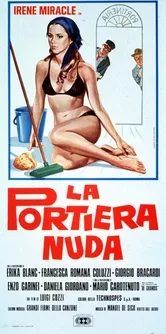 La portiera nuda poster